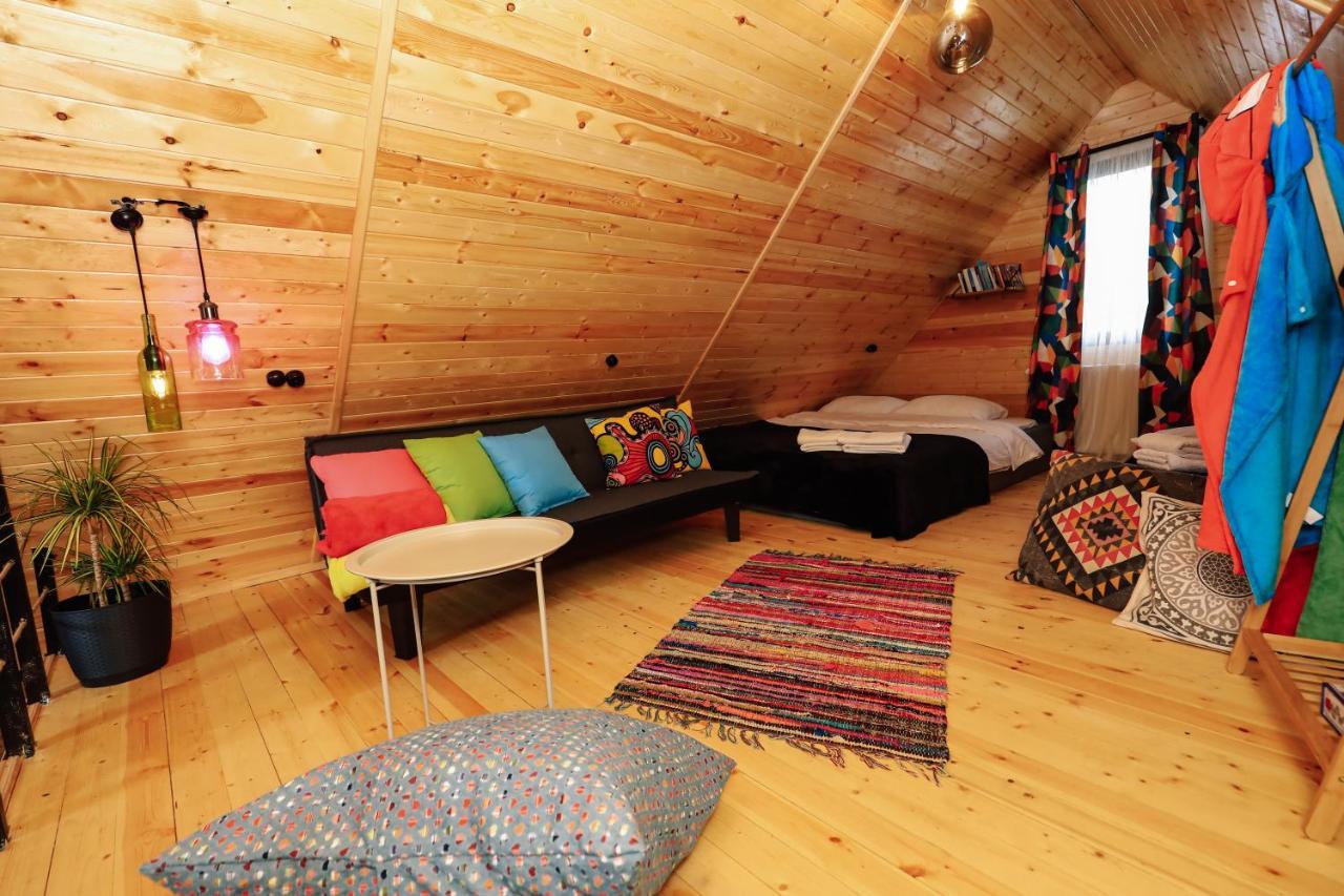 Wooden Cottage "Green House" In Bakuriani Luaran gambar